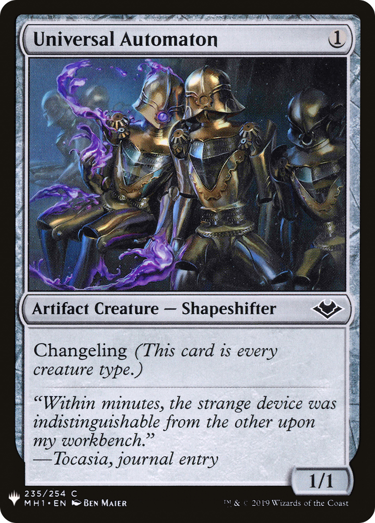 Image of Universal Automaton (LIST-MH1-235) - The List