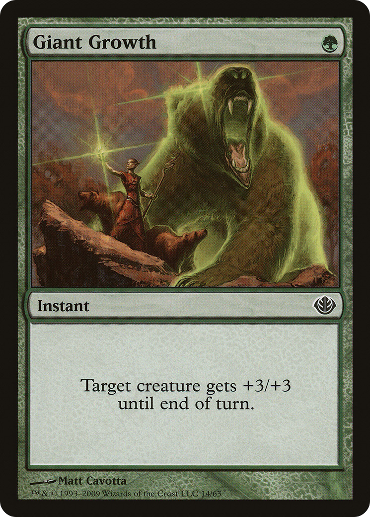 Image of Giant Growth (DDD-014) - Duel Decks: Garruk vs. Liliana