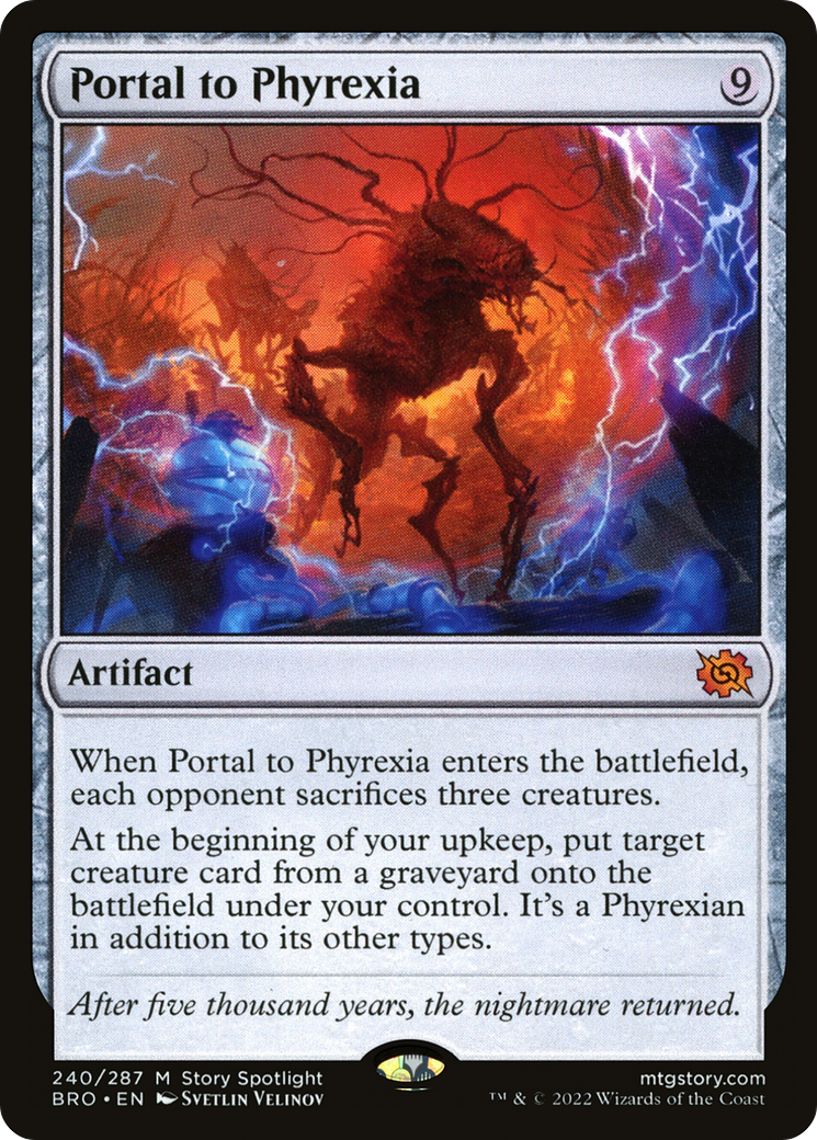 Image of Portal to Phyrexia (BRO-240) - The Brothers' War