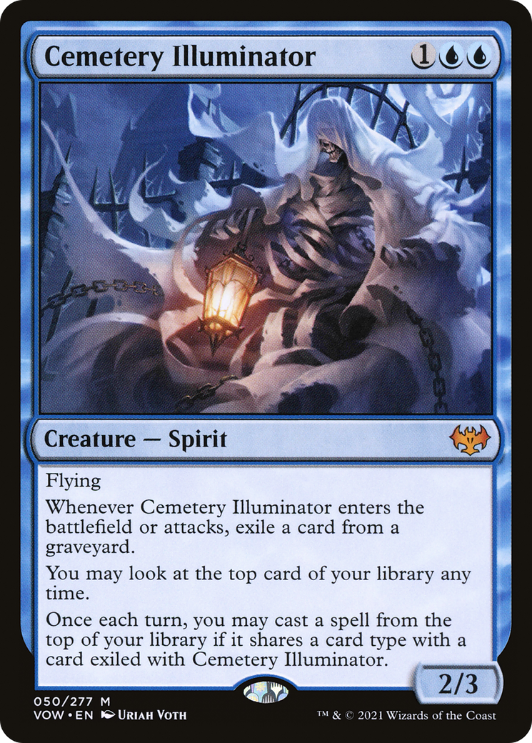Image of Cemetery Illuminator (VOW-050) - Innistrad: Crimson Vow Foil