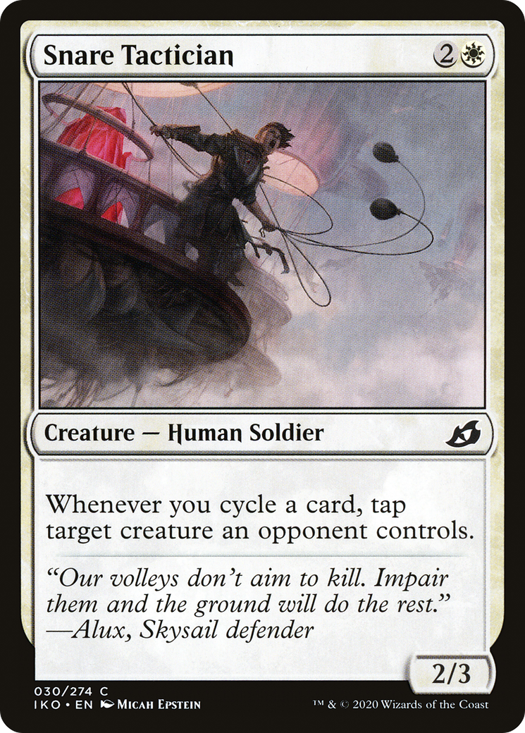 Image of Snare Tactician (IKO-030) - Ikoria: Lair of Behemoths Foil