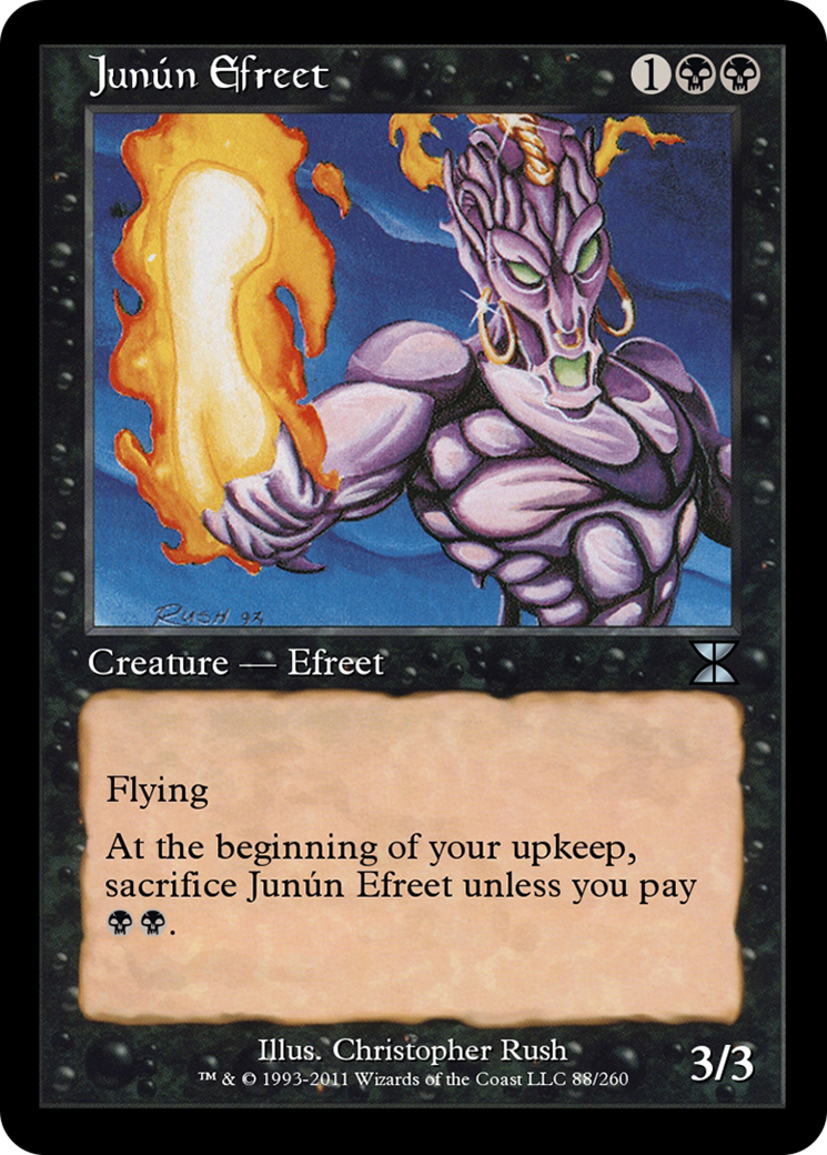 Image of Junún Efreet (ME4-088) - Masters Edition IV Foil