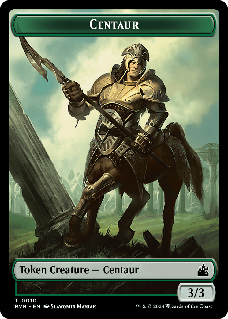 Image of Centaur (TRVR-010) - Ravnica Remastered Tokens
