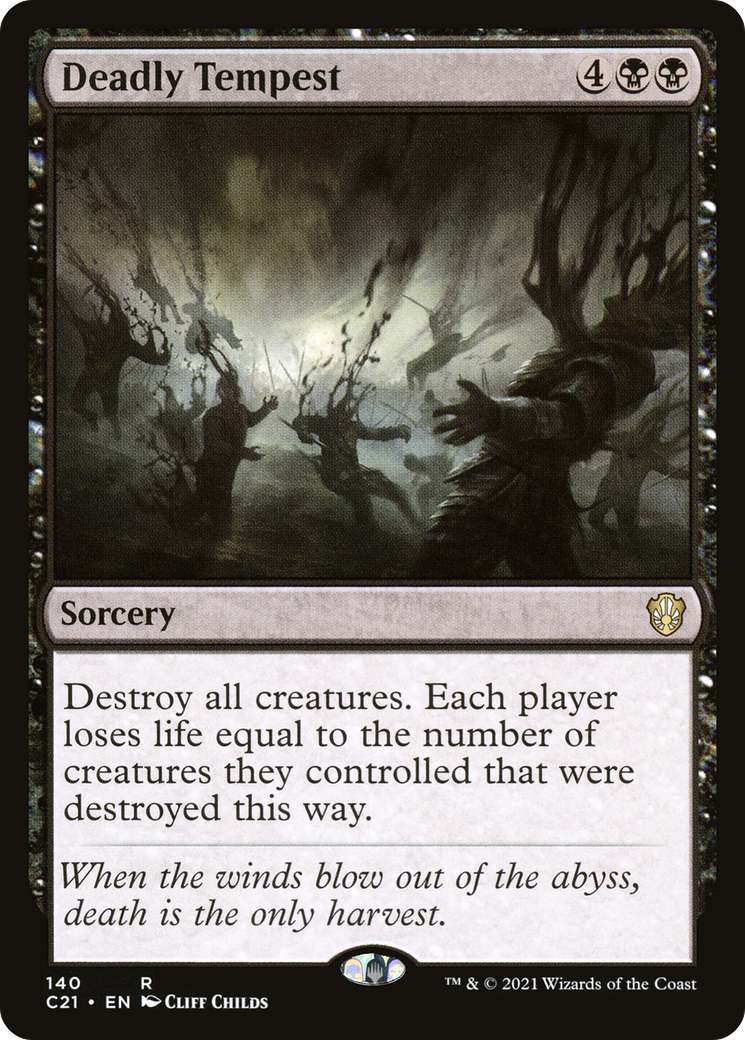 Image of Deadly Tempest (C21-140) - Commander 2021