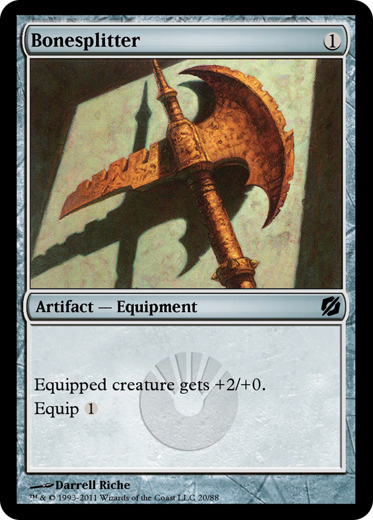Image of Bonesplitter (TD2-020) - Duel Decks: Mirrodin Pure vs. New Phyrexia