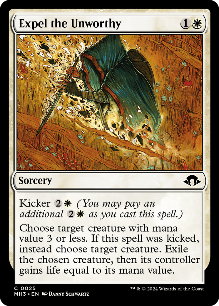 Image of Expel the Unworthy (MH3-025) - Modern Horizons 3