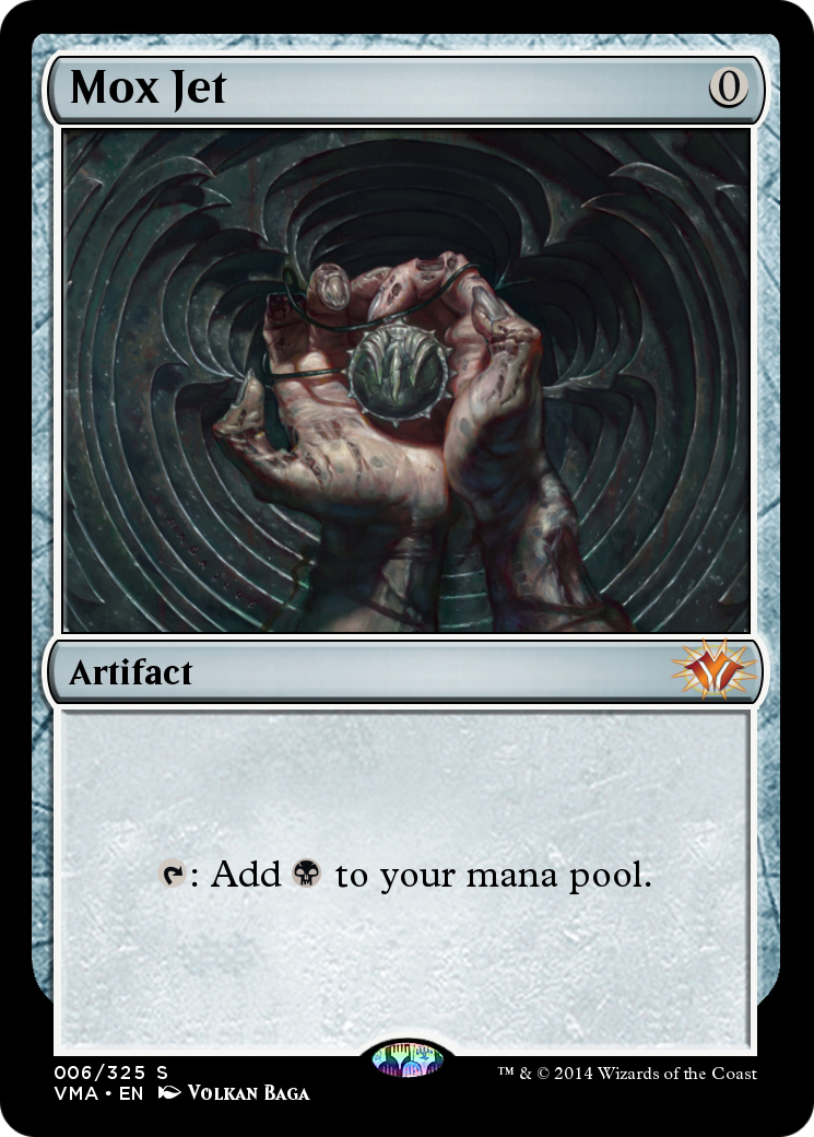 Image of Mox Jet (VMA-006) - Vintage Masters