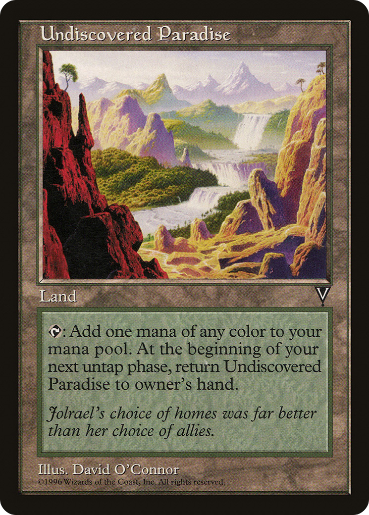 Image of Undiscovered Paradise (VIS-) - Visions