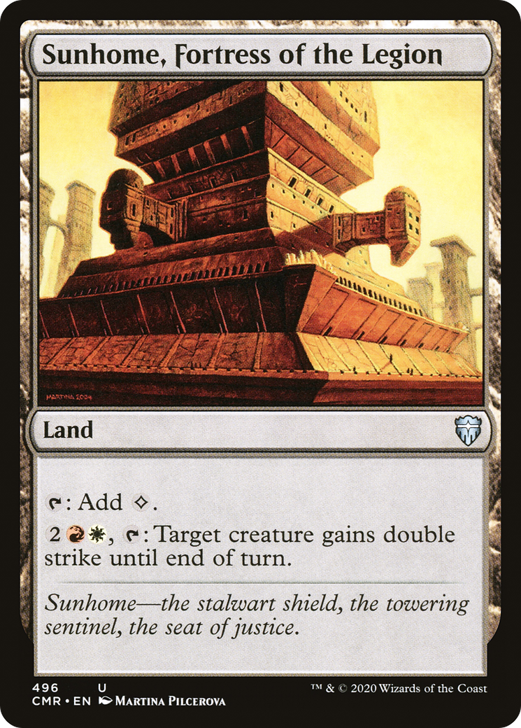 Image of Sunhome, Fortress of the Legion (CMR-496) - Commander Legends