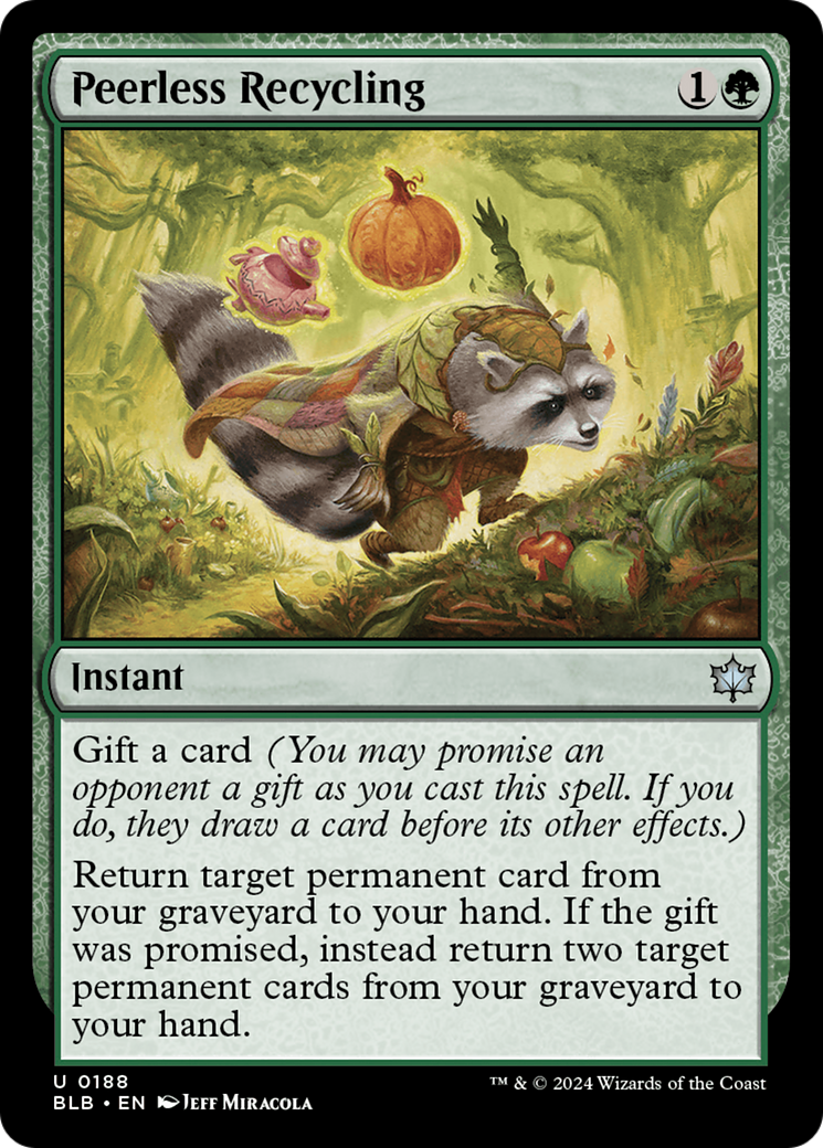 Image of Peerless Recycling (BLB-188) - Bloomburrow