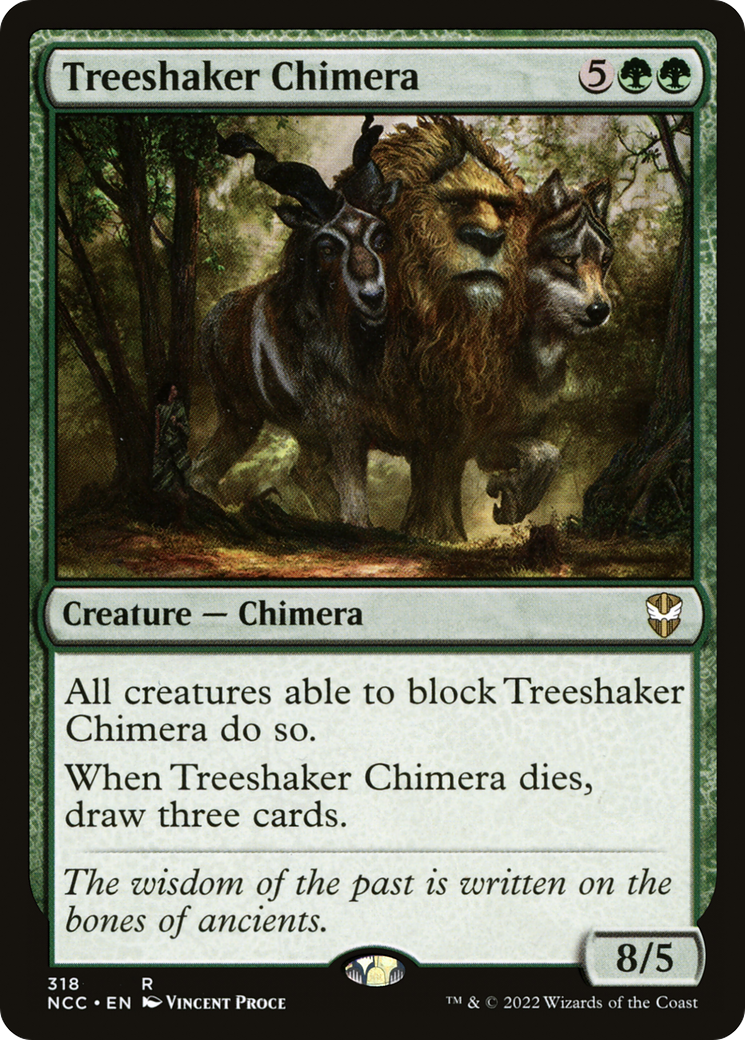 Image of Treeshaker Chimera (NCC-318) - New Capenna Commander