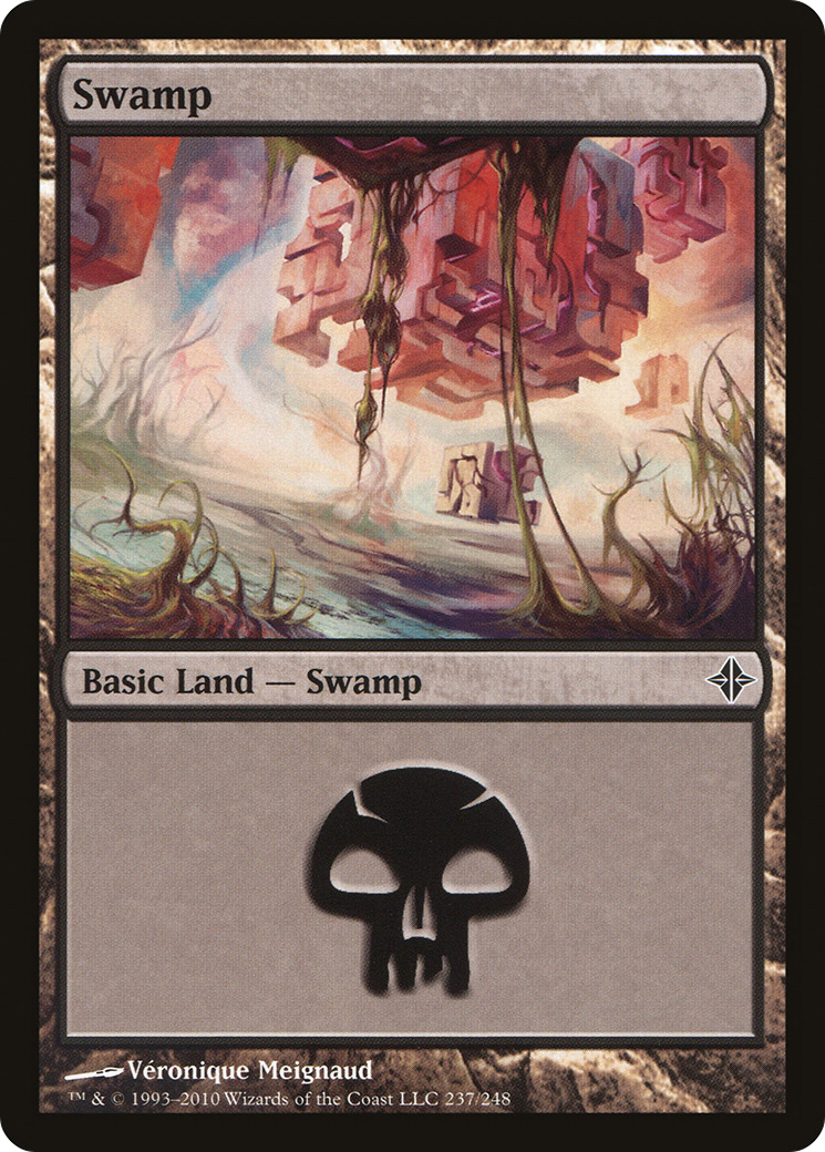 Image of Swamp (237) (ROE-237) - Rise of the Eldrazi Foil