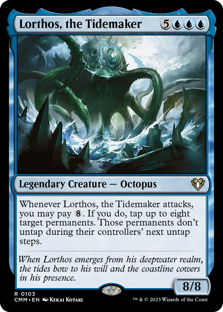 Image of Lorthos, the Tidemaker (CMM-103) - Commander Masters