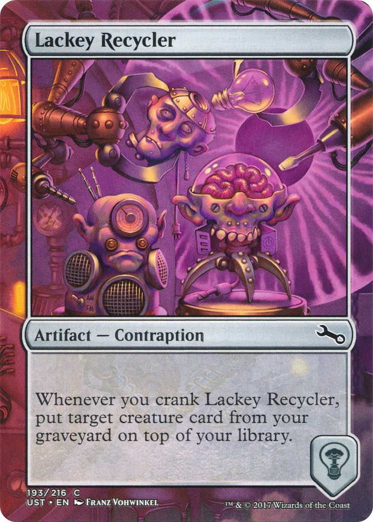 Image of Lackey Recycler (UST-193) - Unstable (Borderless) Foil