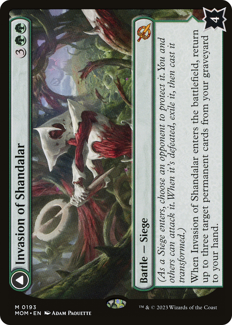 Image of Invasion of Shandalar (MOM-193) - March of the Machine Foil