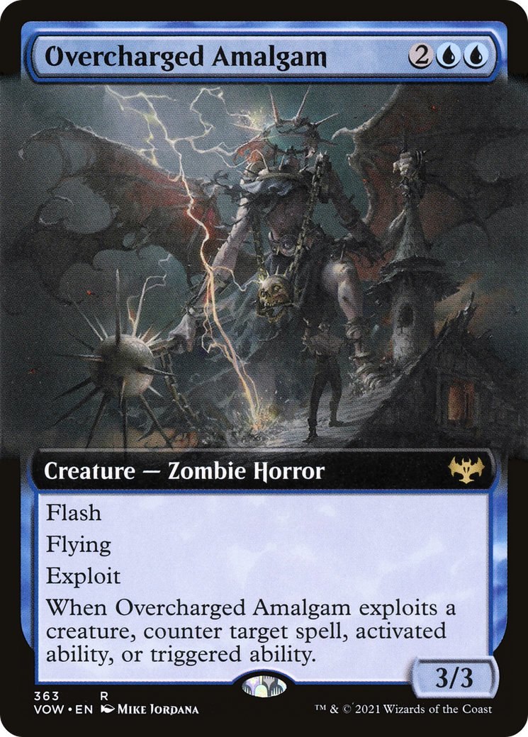 Image of Overcharged Amalgam (Extended Art) (VOW-363) - Innistrad: Crimson Vow: (Extended Art)