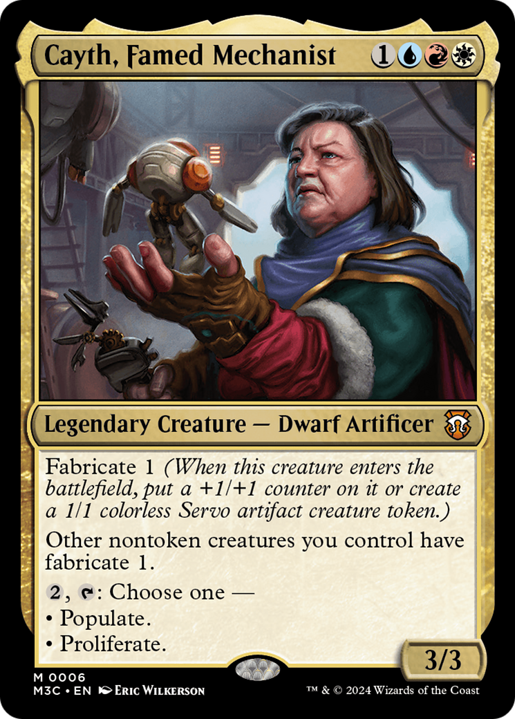 Image of Cayth, Famed Mechanist (M3C-006) - Modern Horizons 3 Commander