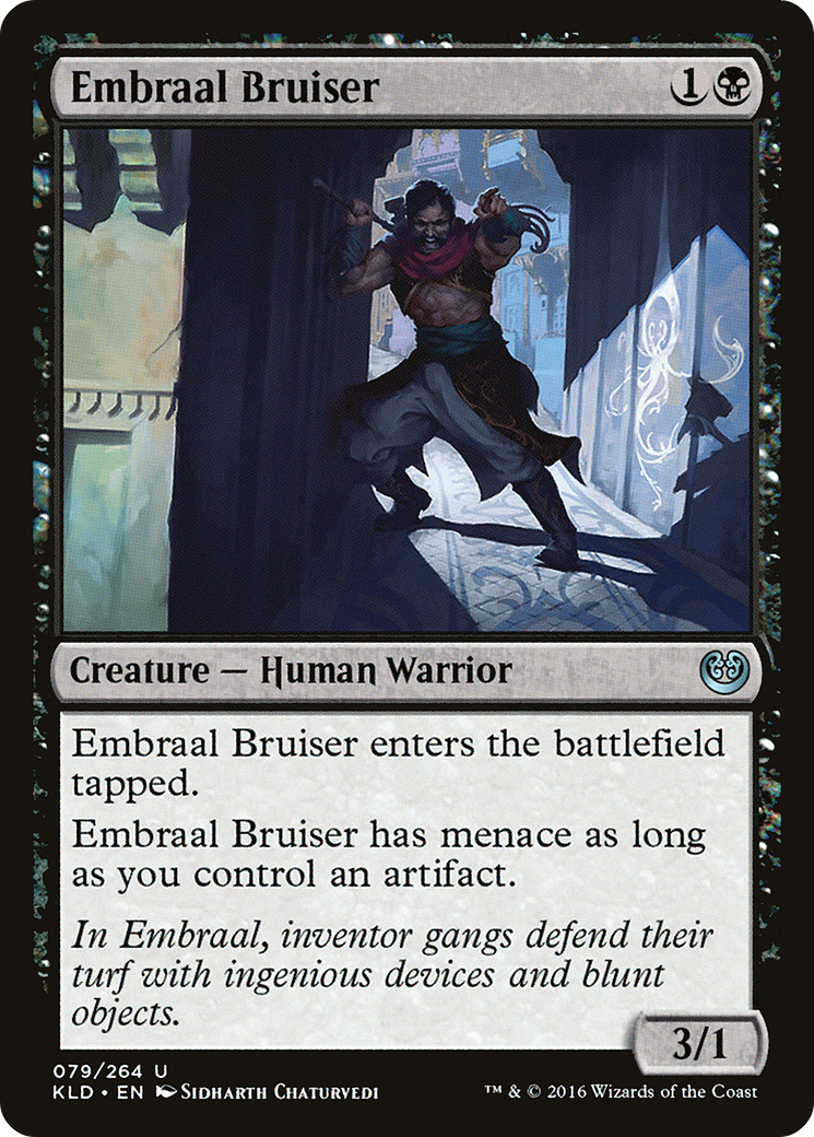 Image of Embraal Bruiser (KLD-079) - Kaladesh Foil