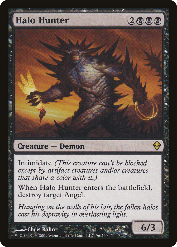 Image of Halo Hunter (ZEN-096) - Zendikar Foil