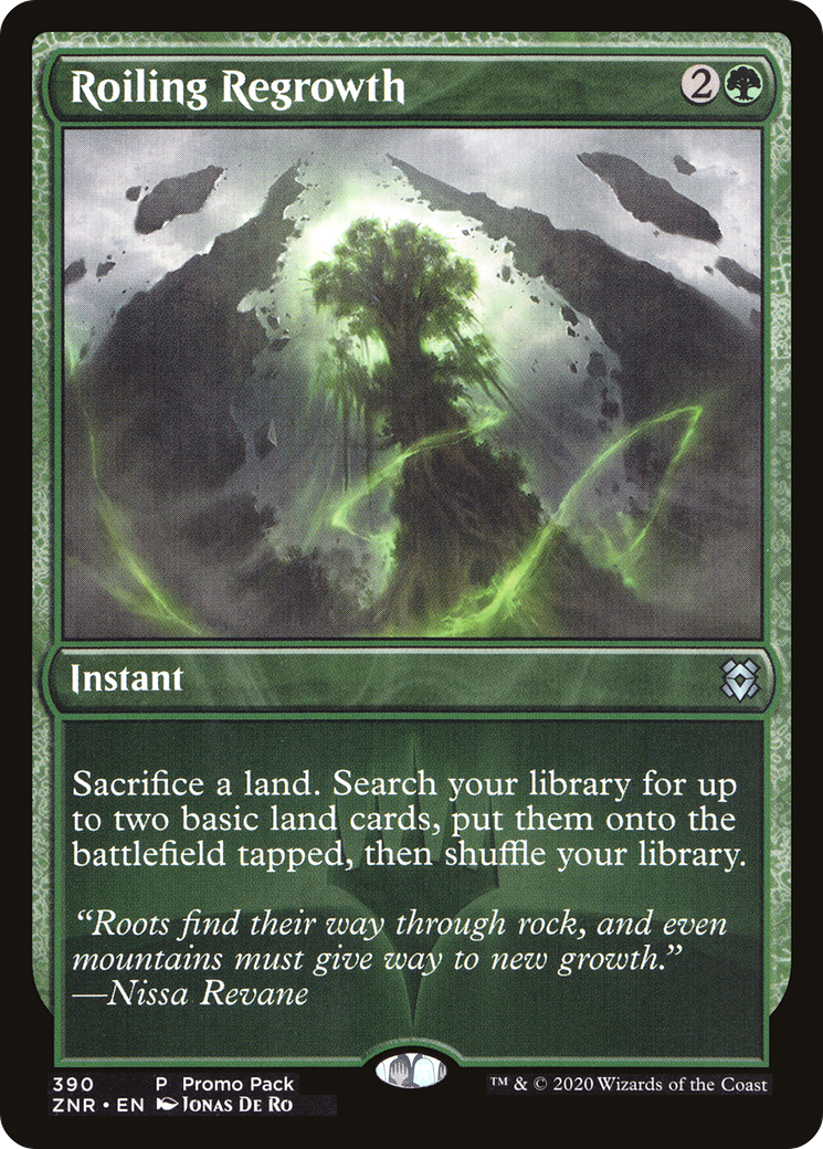 Image of Roiling Regrowth (PPZNR-390) - Zendikar Rising
