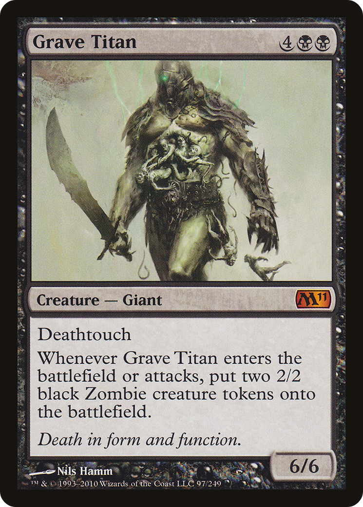 Image of Grave Titan (M11-097) - Magic 2011