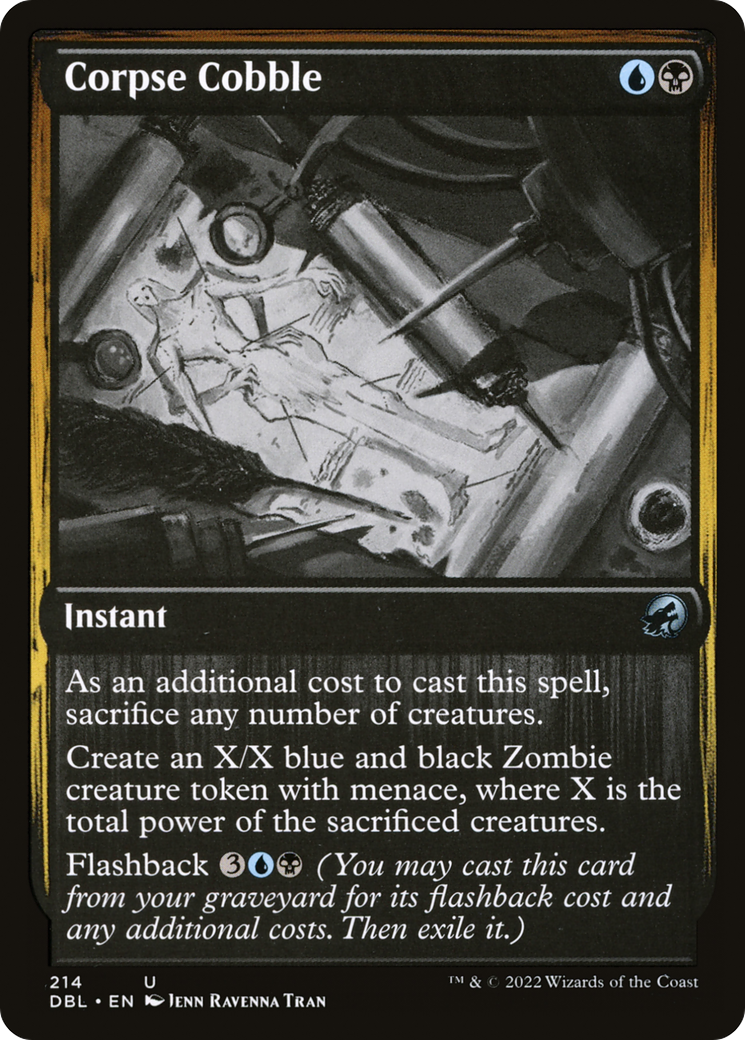 Image of Corpse Cobble (DBL-214) - Innistrad: Double Feature Foil