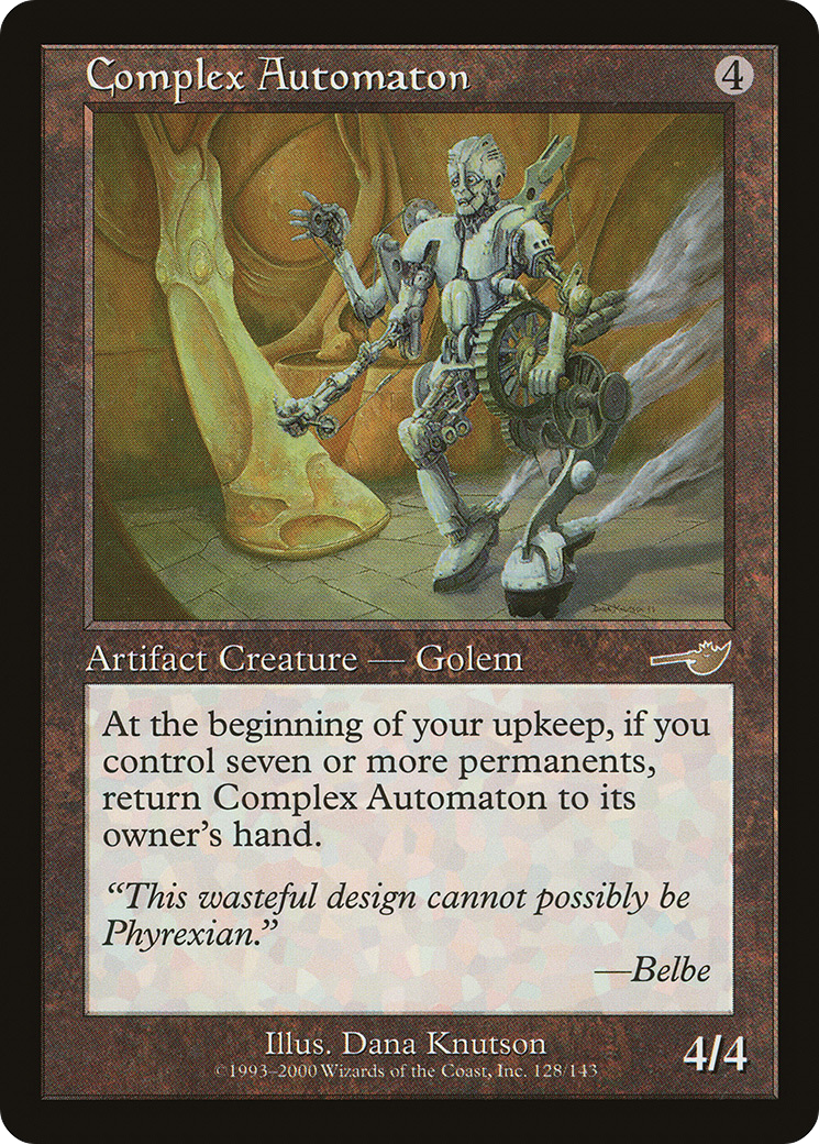 Image of Complex Automaton (NMS-128) - Nemesis Foil