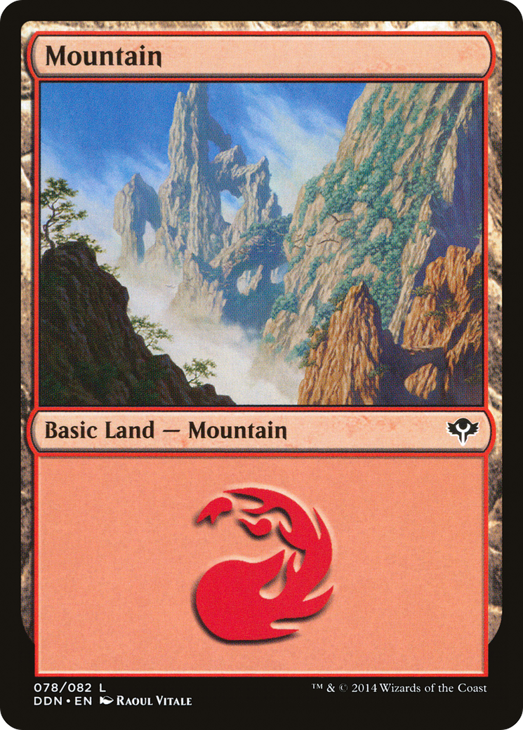 Image of Mountain (078) (DDN-078) - Duel Decks: Speed vs. Cunning