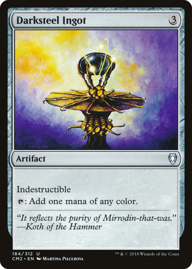 Image of Darksteel Ingot (CM2-184) - Commander Anthology Volume II
