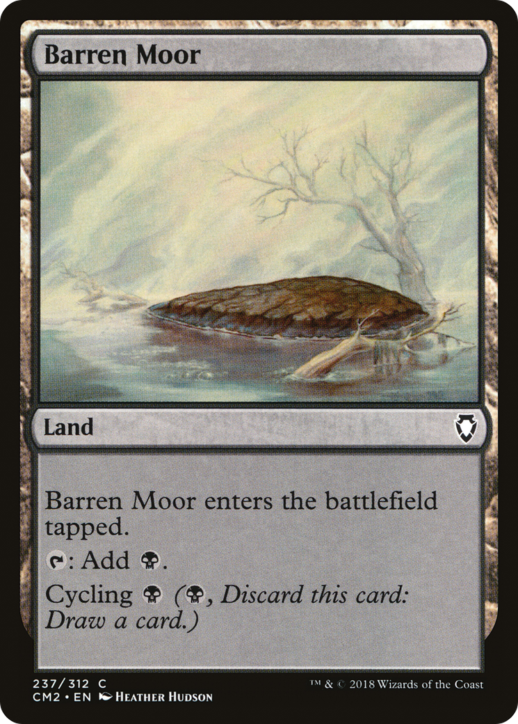 Image of Barren Moor (CM2-237) - Commander Anthology Volume II