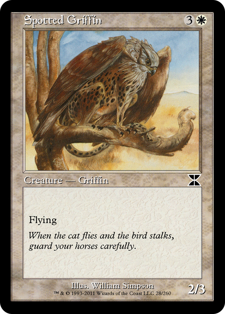 Image of Spotted Griffin (ME4-028) - Masters Edition IV