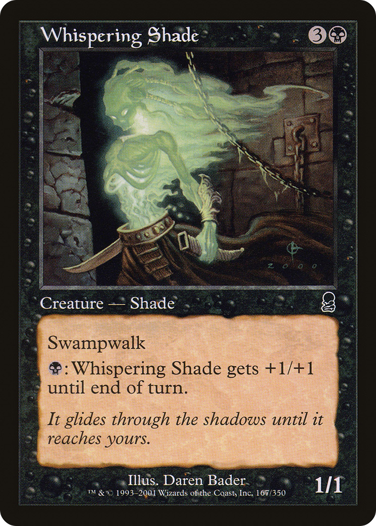 Image of Whispering Shade (ODY-167) - Odyssey Foil