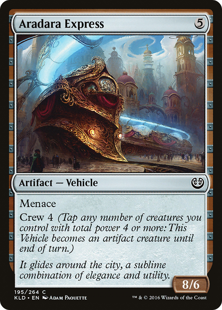 Image of Aradara Express (KLD-195) - Kaladesh Foil