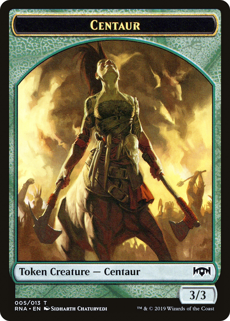 Image of Centaur Token (RNA-005) - Ravnica Allegiance Tokens