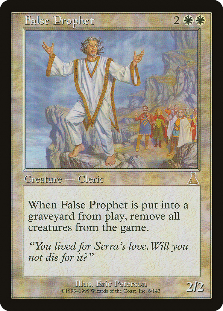 Image of False Prophet (UDS-006) - Urza's Destiny Foil