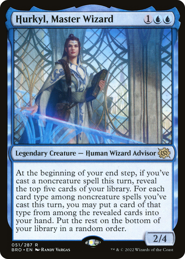 Image of Hurkyl, Master Wizard (BRO-051) - The Brothers' War