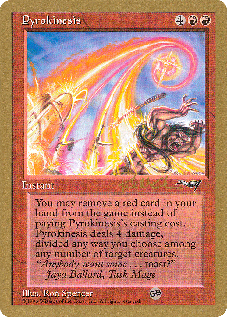 Image of Pyrokinesis - 1997 Paul McCabe (ALL) (SB) (WCD-) - World Championship Decks 1997