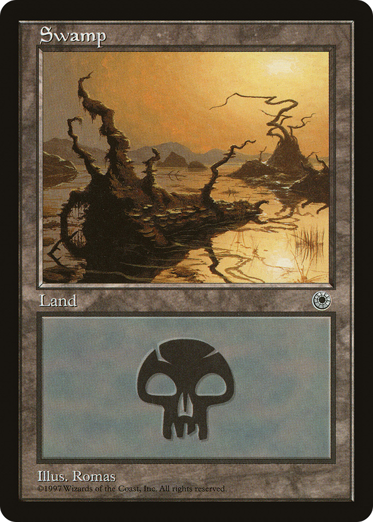 Image of Swamp (Yellow Sun) (POR-) - Portal