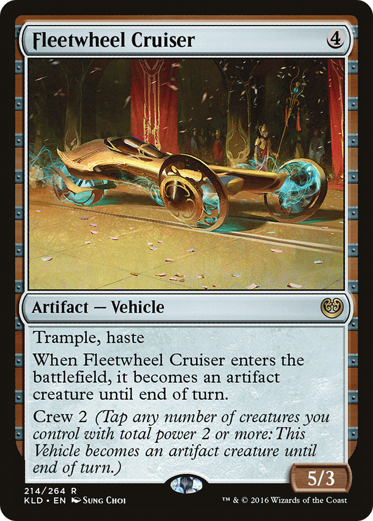 Image of Fleetwheel Cruiser (KLD-214) - Kaladesh Foil