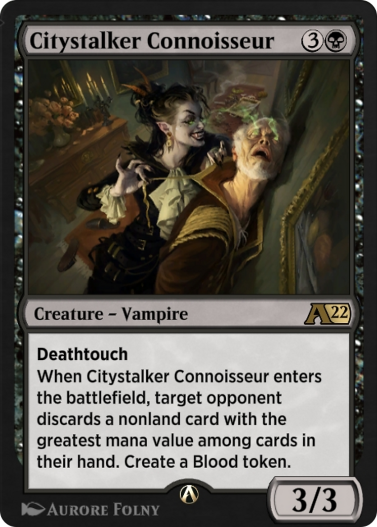 Image of Citystalker Connoisseur (Y22-027) - Alchemy: Innistrad
