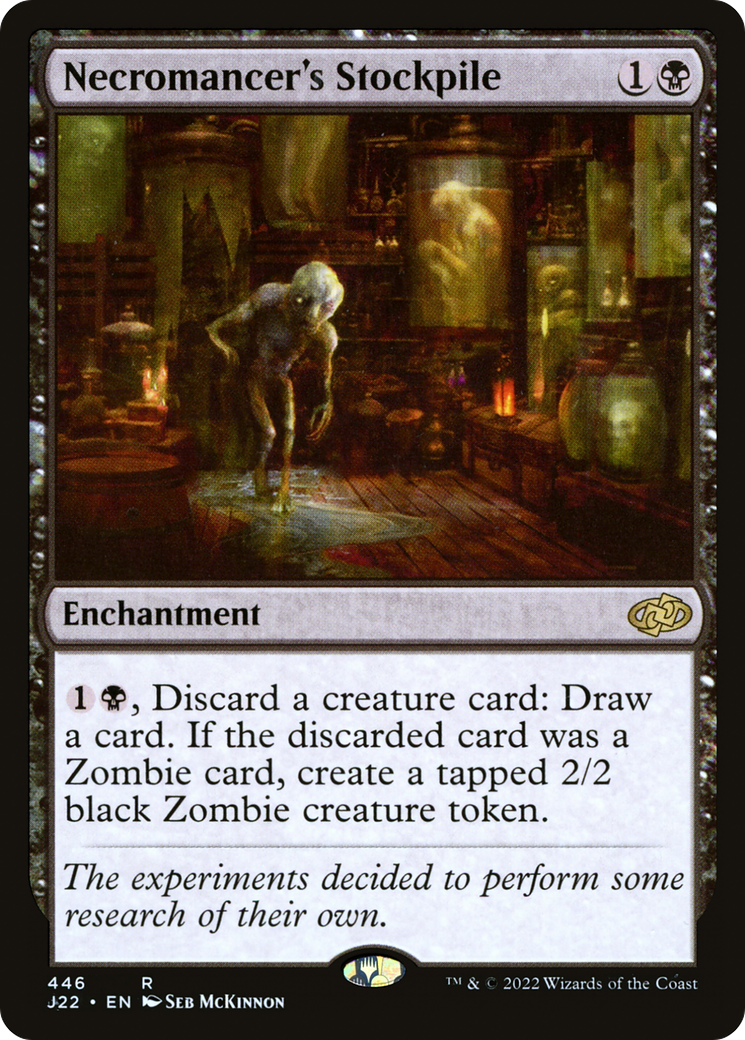 Image of Necromancer's Stockpile (J22-446) - Jumpstart 2022