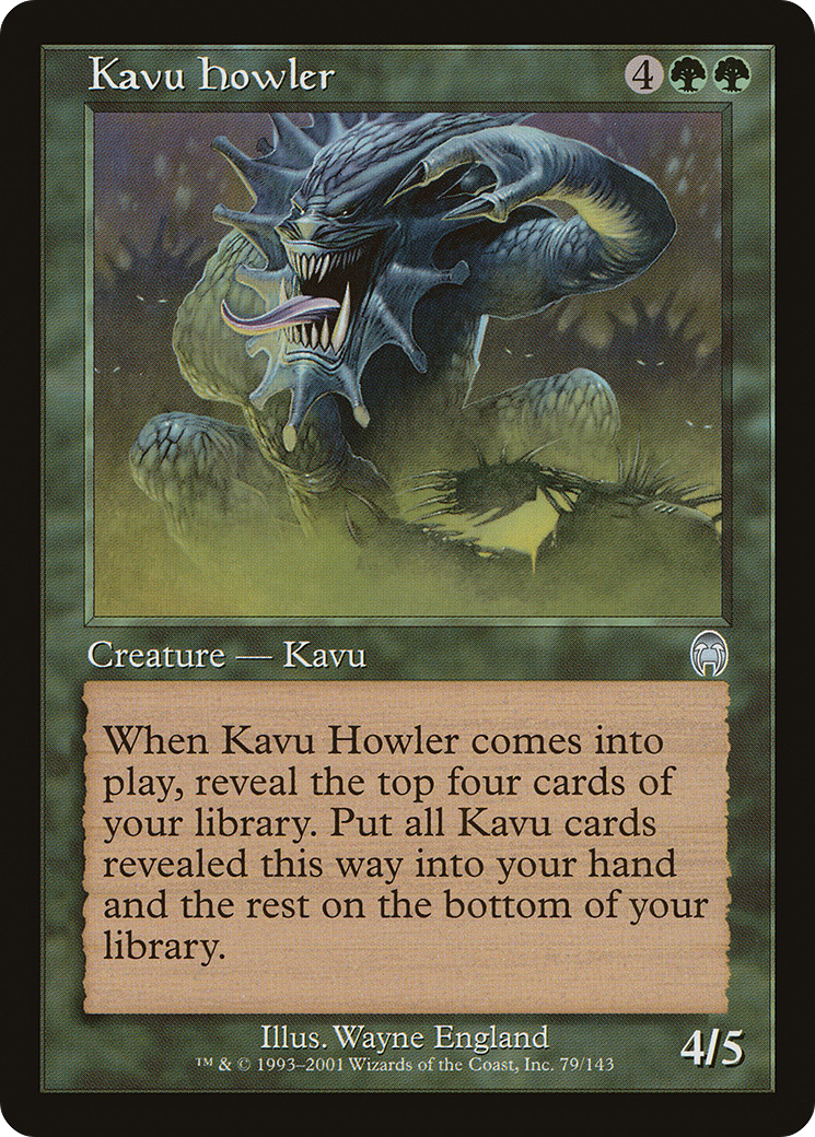 Image of Kavu Howler (APC-079) - Apocalypse