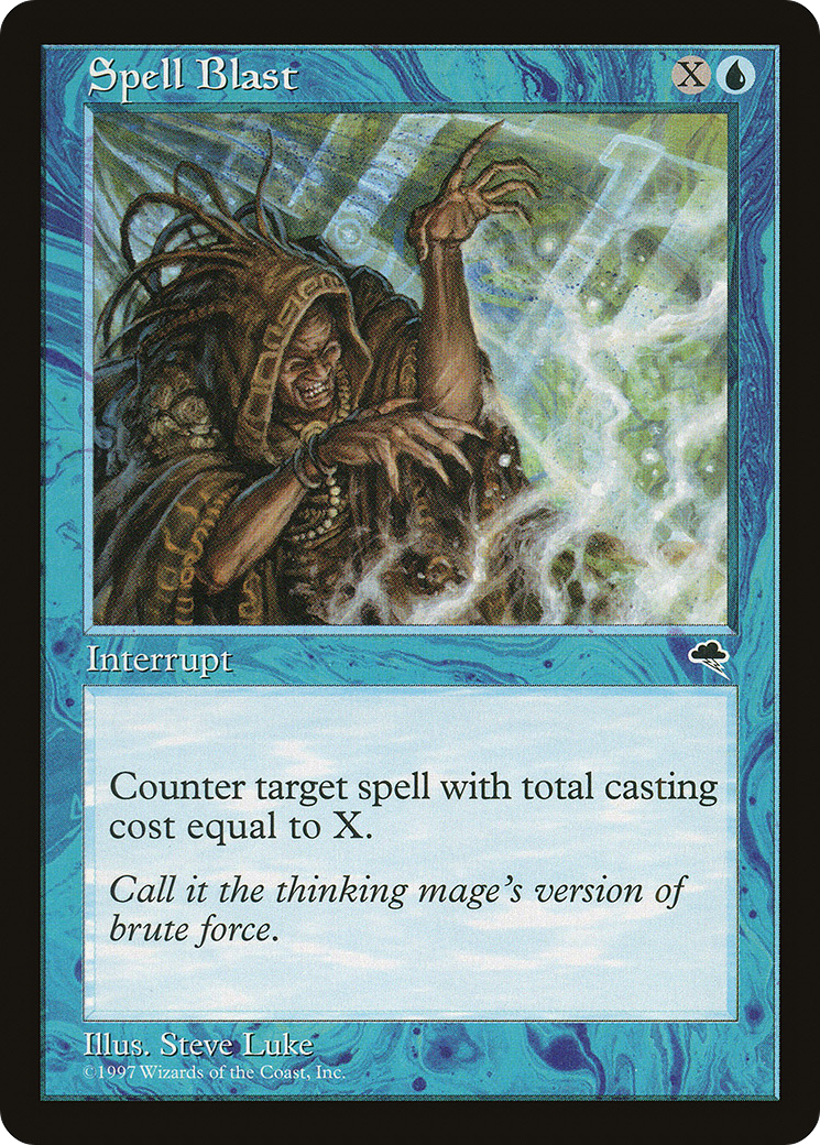 Image of Spell Blast (TMP-089) - Tempest
