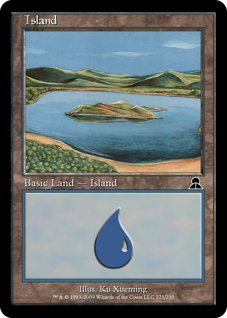 Image of Island (ME3-221) - Masters Edition III Foil