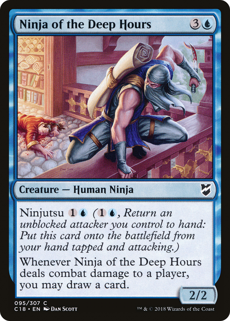 Image of Ninja of the Deep Hours (C18-095) - Commander 2018