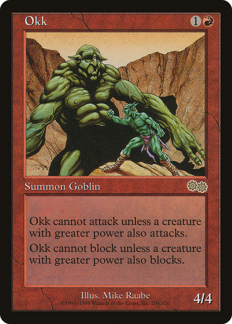 Image of Okk (USG-204) - Urza's Saga