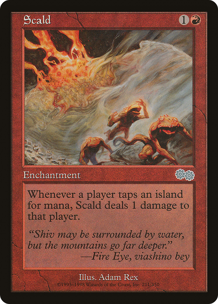Image of Scald (USG-211) - Urza's Saga