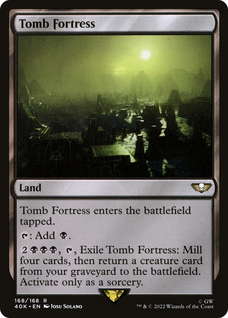 Image of Tomb Fortress (40K-168) - Warhammer 40,000 Commander