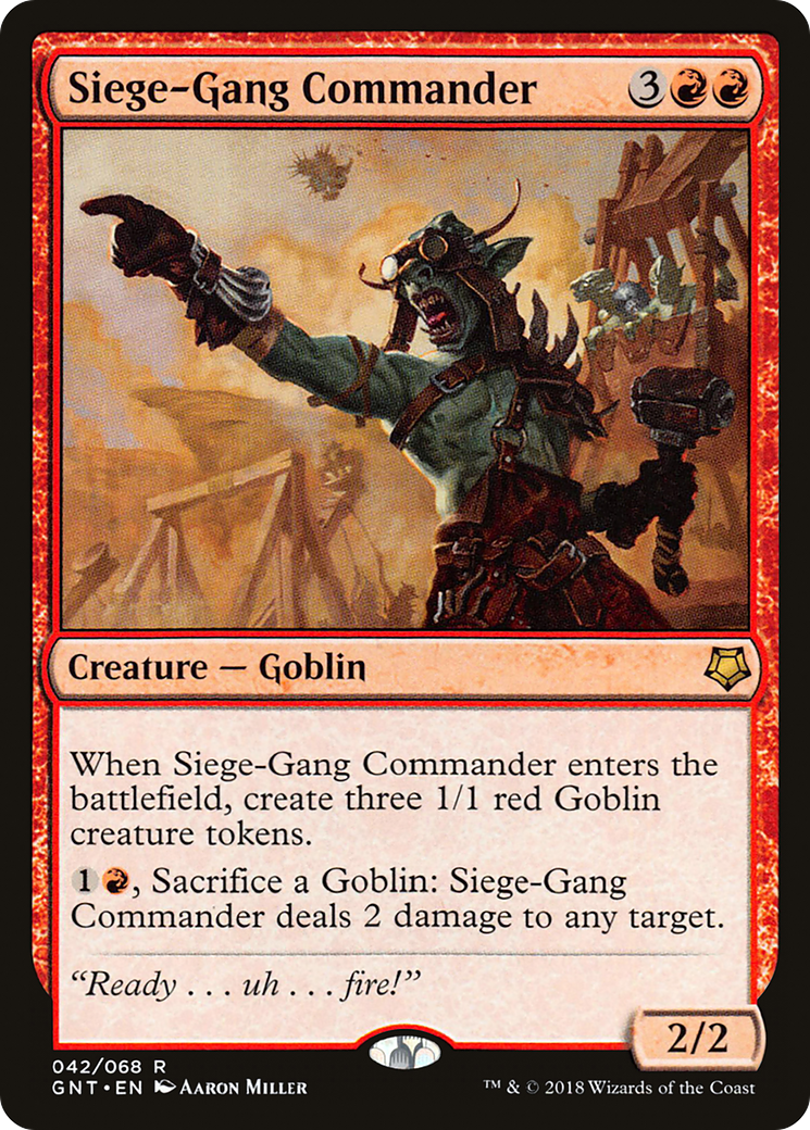 Image of Siege-Gang Commander (GNT-042) - Game Night