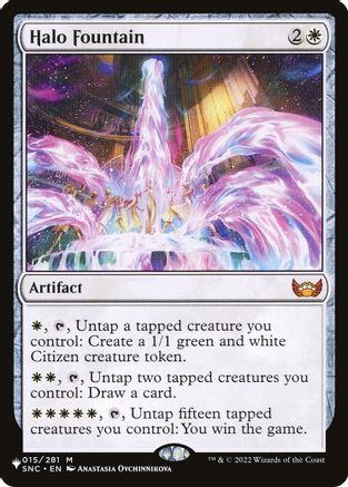 Image of Halo Fountain (LIST-015/281) - The List Reprints